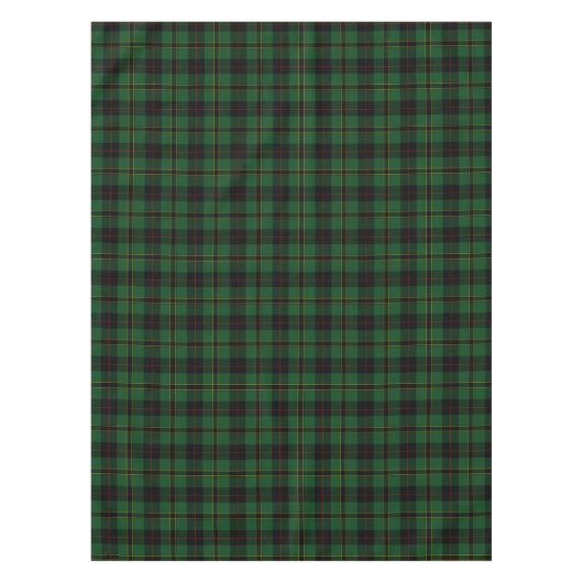 Nappe Tartan tacheté vert foncé (Devant)