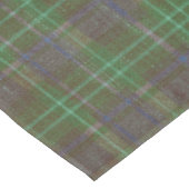 Nappe Tartan Vert de Cabine en Forêt (Angle)