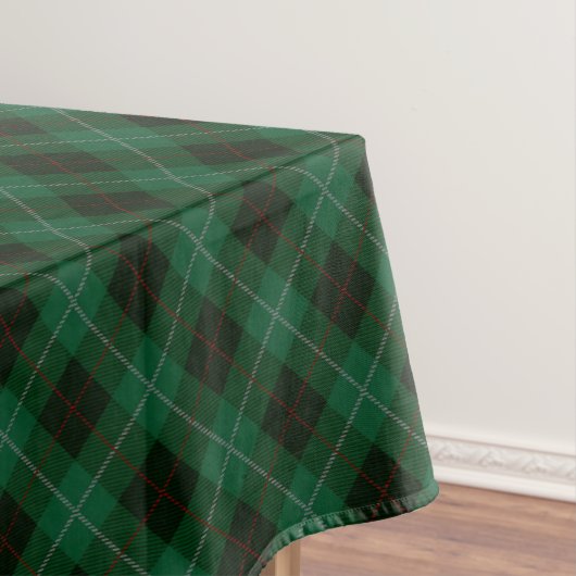 Nappe Tartan vert et rouge Plaid Christmas (In Situ)