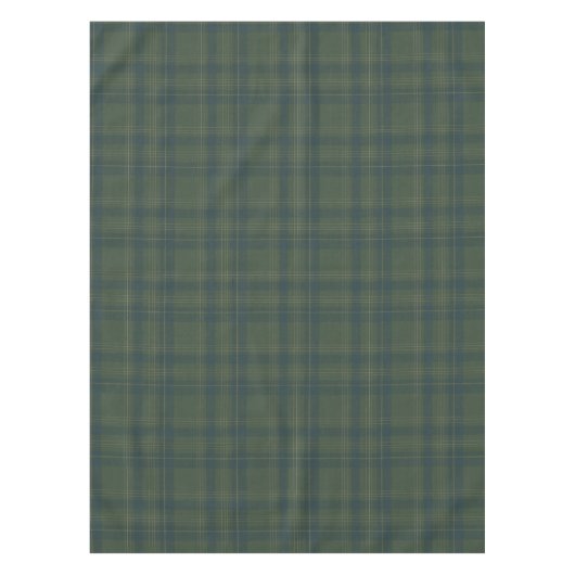Nappe Tartan vert | Noël rustique (Devant)