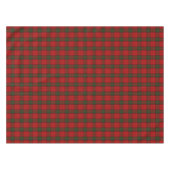 Nappe Tartan vert rouge de Maxwell de clan écossais (Devant (Horizontal))