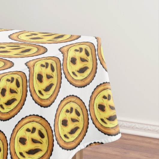 Nappe Tarte à l'oeuf de garde portugaise Pastel Pastéis  (In Situ)