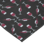 Nappe Tasse à vin rouge motif  (Angle)