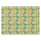 Nappe Tasses de café, pot de café et grains de café (Devant (Horizontal))