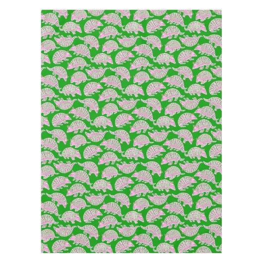 Nappe Tatou Prépa Rose Vert  (Devant)