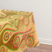 Nappe Tattoo flammes & cercles motif + votre backgr. (In Situ)