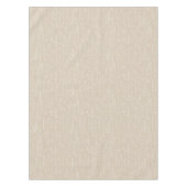 Nappe Taupe Wildflower Baby Shower Tablecloth (Devant)