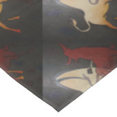 Nappe Taurean Bulls Animal Art Abstrait (Angle)