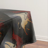 Nappe Taurean Bulls Animal Art Abstrait (In Situ)