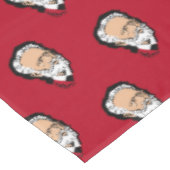 Nappe Tchaïkovski rouge foncé (Angle)