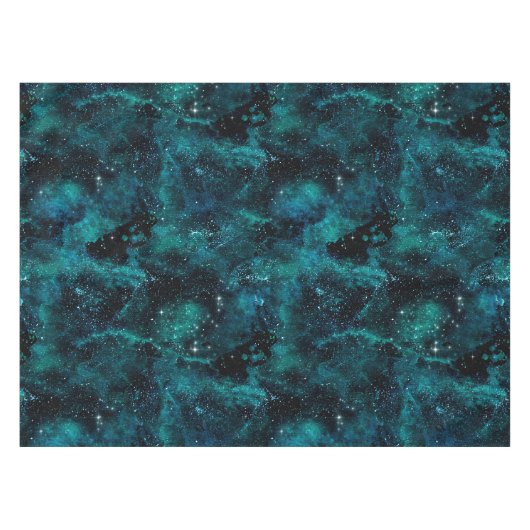 Nappe Teal galaxy Series Design 4 (Devant (Horizontal))