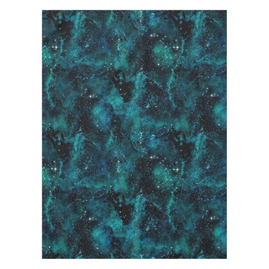 Nappe Teal galaxy Series Design 4 (Devant)