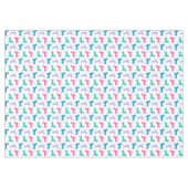 Nappe Teckels colorés par pastel (Devant (Horizontal))