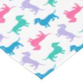 Nappe Teckels colorés par pastel (Angle)