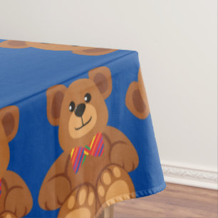 Nappe Teddy Bear fête d'anniversaire