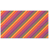 Nappe Teddy Bear Rainbow Cute 1ère fête anniversaire (Devant (Horizontal))