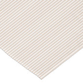 Nappe Tendance Chic Rustique Café Motif Rayé Blanc (Angle)