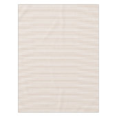 Nappe Tendance Chic Rustique Café Motif Rayé Blanc (Devant)