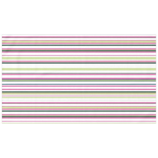 Nappe Tendance moderne Chic Rose Vert Blancs (Devant (Horizontal))