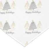 Nappe Tendances modernes Arbres de vacances (Angle)