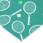 Nappe Tennis Racket Motif Green (Angle)