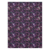 Nappe Tentacle Gothique Rose Foncé Avec Fleurs (Devant)