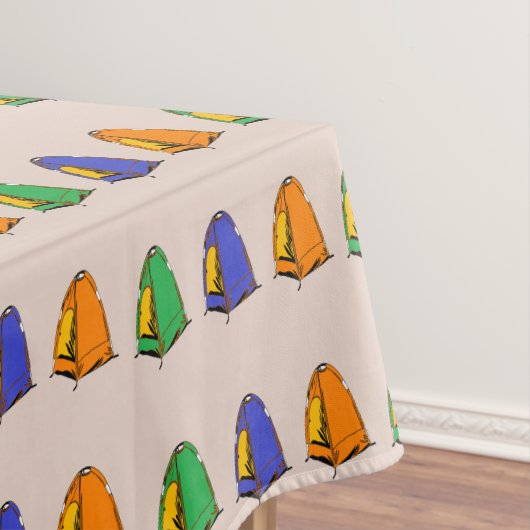 Nappe Tentes de camp multicolores (In Situ)