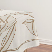 Nappe Terracotta Fleur sauvage Rustic Boho Décor Printem (In Situ)