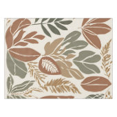 Nappe Terracotta Fleur sauvage Rustic Boho Décor Printem (Devant (Horizontal))