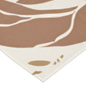 Nappe Terracotta Fleur sauvage Rustic Boho Décor Printem (Angle)