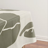 Nappe Terracotta Fleur sauvage Rustic Boho Décor Printem (In Situ)