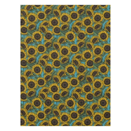 Nappe Terrain de tournesol (Devant)