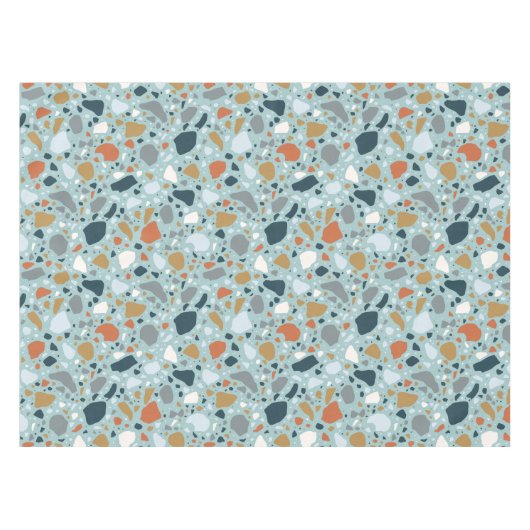 Nappe Terrazzo En Bleu (Devant (Horizontal))