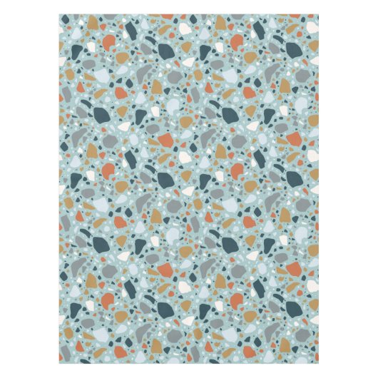 Nappe Terrazzo En Bleu (Devant)