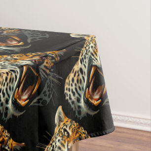 Nappe Tête d'attaque du léopard