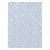 Nappe Têtes de lapin sur Motif bleu ciel (Devant)