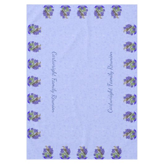 Nappe Texas State Mockingbird & Bluebonnet Flower (Devant)