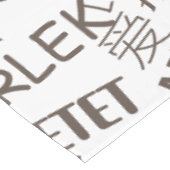 Nappe texte d'amour multilingue (Angle)