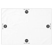 Nappe Texte de logo simple pour foire commerciale de pro (Devant (Horizontal))