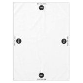 Nappe Texte de logo simple pour foire commerciale de pro (Devant)