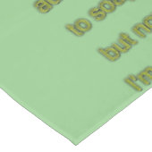 Nappe Texte drôle de savon (Angle)