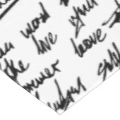 Nappe texte manuscrit lettre script gribouillis griffonn (Angle)