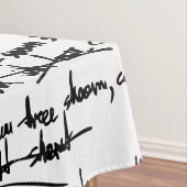 Nappe texte manuscrit lettre script gribouillis griffonn (In Situ)