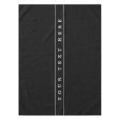 Nappe Texte Simple Et Bandes Minces (Devant)