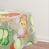 Nappe Texture avec des tranches de légumes (In Situ)