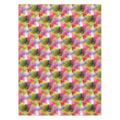Nappe Texture de conception rouge, aquarelle jaune (Devant)
