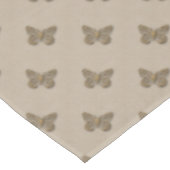 Nappe Texture de lin à papillon doré mou (Angle)
