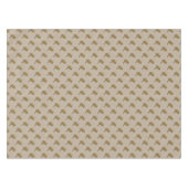 Nappe Texture de lin d'oiseau doré mignon (Devant (Horizontal))