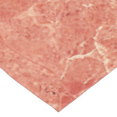Nappe Texture de marbre rouge corail (Angle)