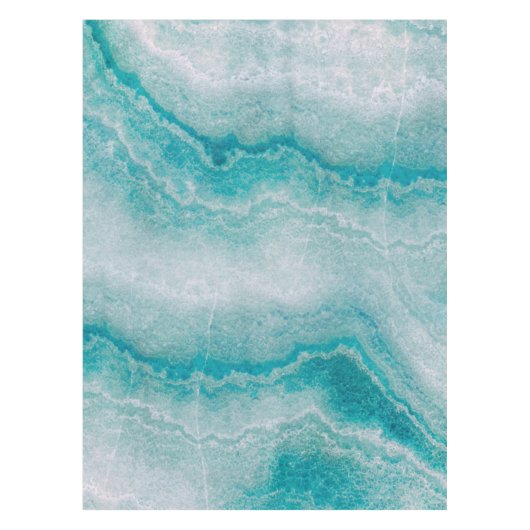 Nappe Texture de marbre vert de mer (Devant)